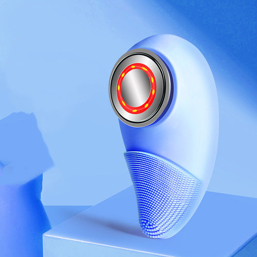 AuraSonic — 2-in-1 Waterproof Silicone Facial Cleansing Brush & Thermal