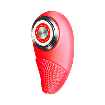AuraSonic — 2-in-1 Waterproof Silicone Facial Cleansing Brush & Thermal