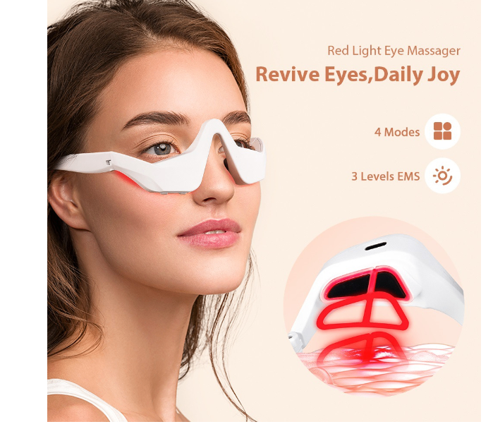 EMS Eye Care Device with Microcurrent and Red Light